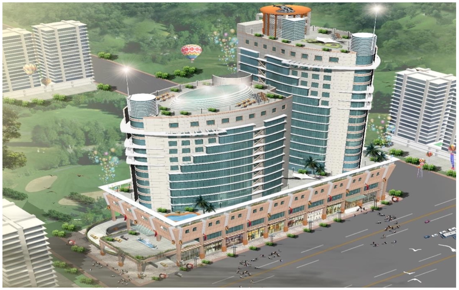 Congo Trade Centre Headquarters in Kinshasa, Congo