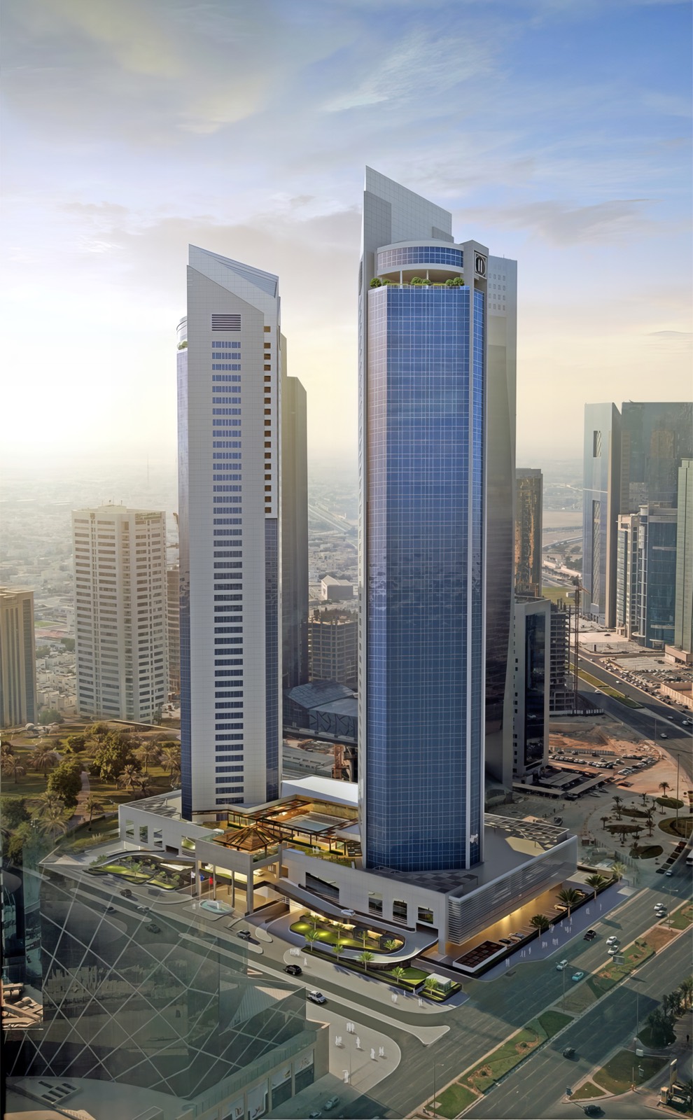 Rayyan Plaza Hotel & Offices Complex featuring Pullman Hotel in Doha, Qatar